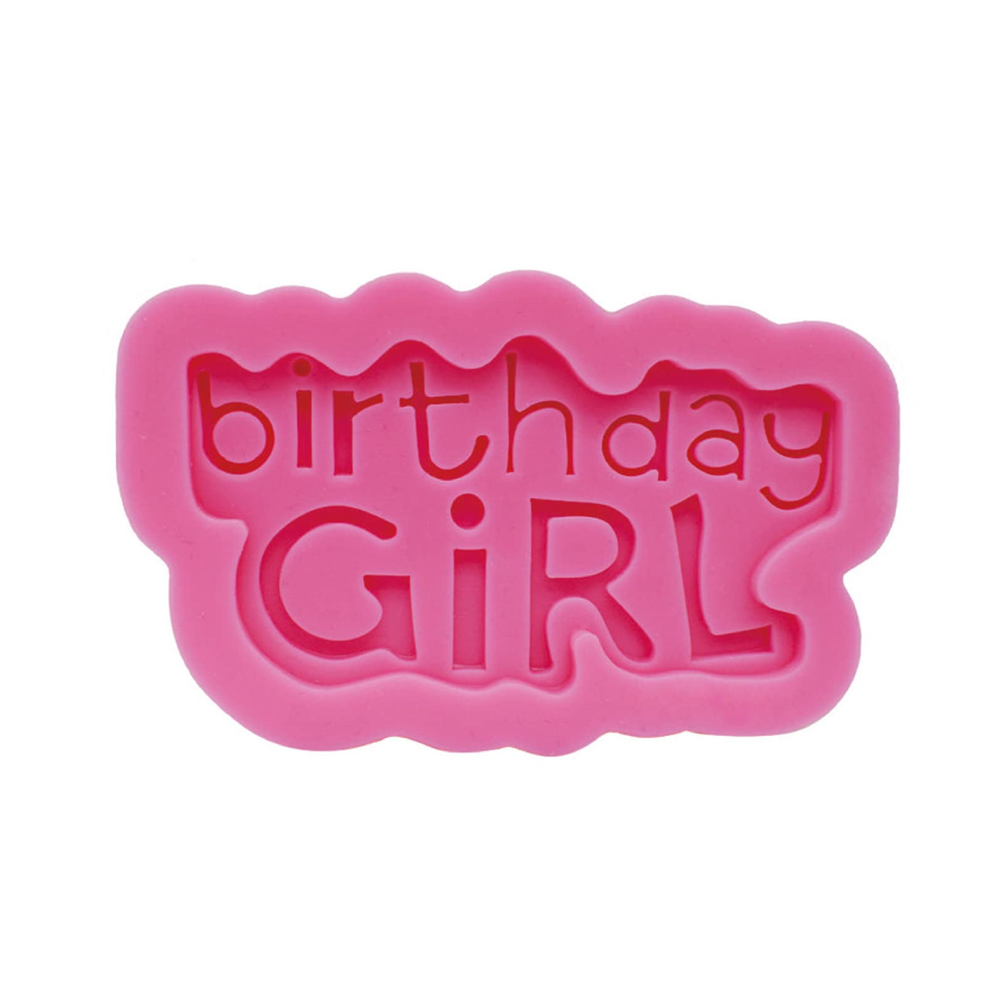 Molde de feliz cumpleaños de silicona