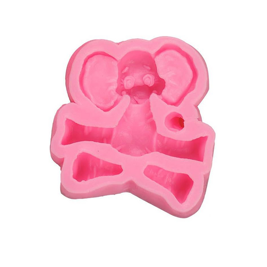 Molde de elefante de silicona