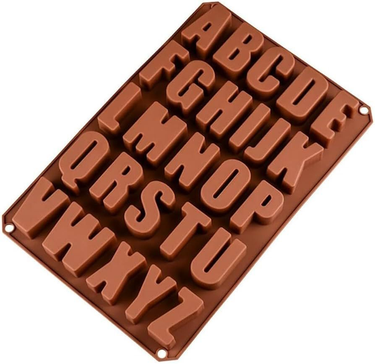 Molde de letras de silicona