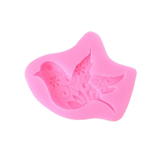 Molde de pájaro de silicona