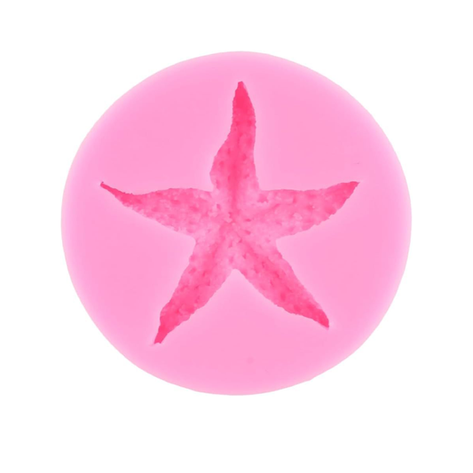 Molde de estrella de mar de silicona