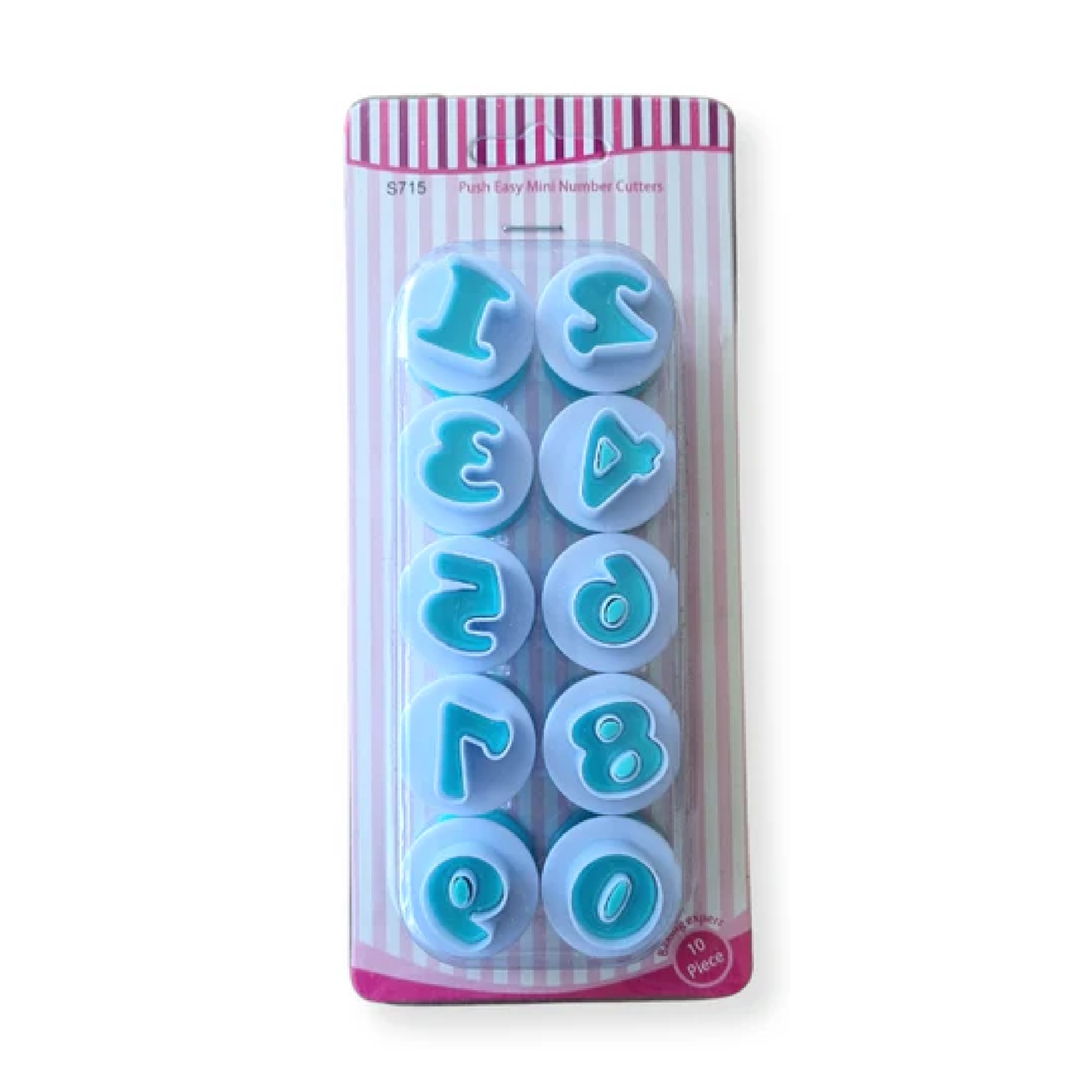 Set cortador de números para fondant