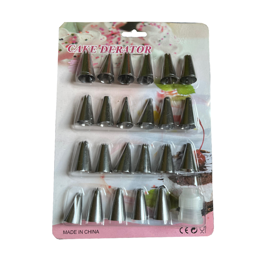 Set de 23 Duyas para decoración de pastel